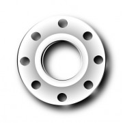 Gewindeflansch EN1092-1 Typ 13 PN40 - 3" (DN80) P250GH schwarz