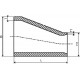 Reduzierung exzentrisch EN10253-2 Typ A , DIN 2616/1