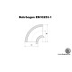 Rohrbogen EN10253-2 Typ A Bauart 3 45° 33,7x2,6 P235GHTC1